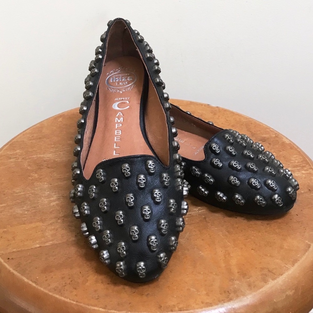 Jeffrey Campbell Skulltini Flat